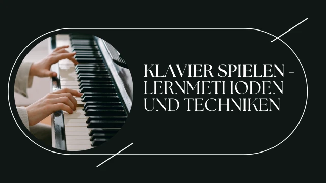 Klavier lernen