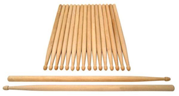 XDrum Drumsticks Classic 7A Wood 10er Pack