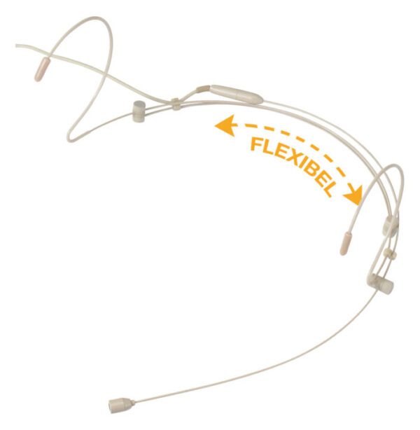 Pronomic HS-31 EA Headset Mikrofon Beige