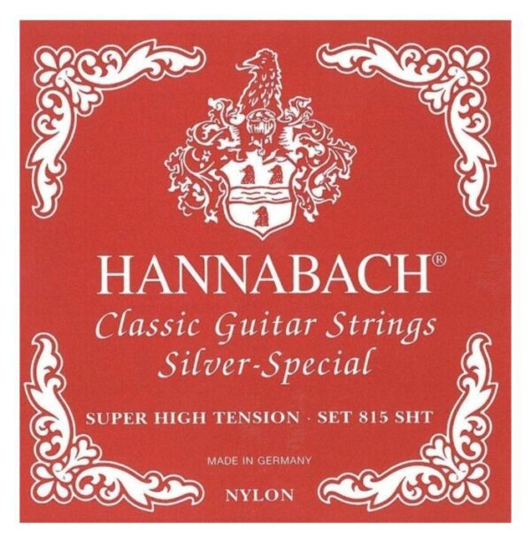 Hannabach 815 SHT Saiten Super High Tension rot