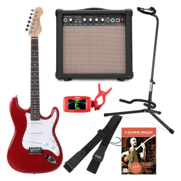 Rocktile Sphere Classic E-Gitarre Red