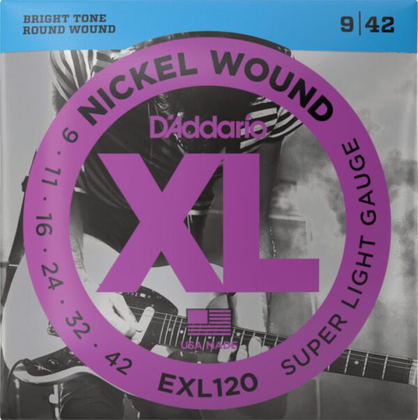 D'Addario EXL120 Super Light
