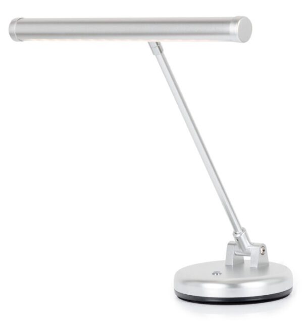 Showlite KW LED Pianoleuchte Silber matt