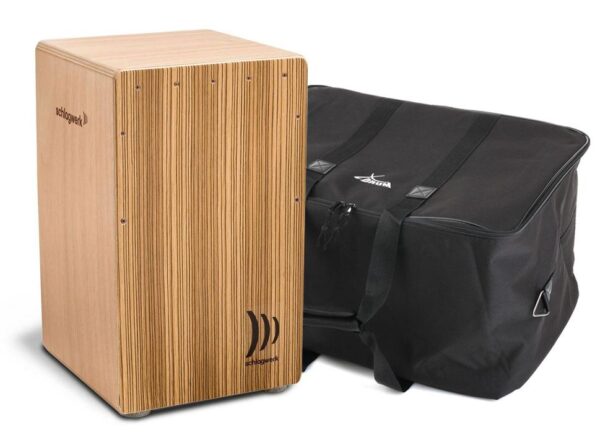 Schlagwerk CP4011 Cajon la Perú Zebrano Set inkl. Tasche