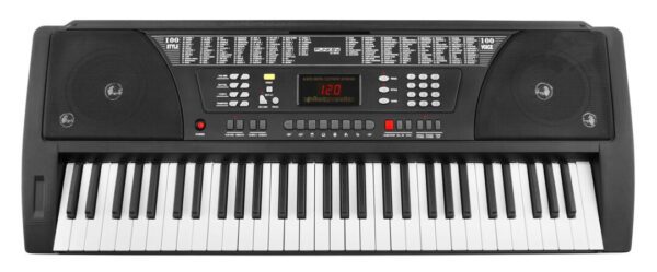 FunKey 61 BK Keyboard inkl. Netzteil und Notenhalter Schwarz
