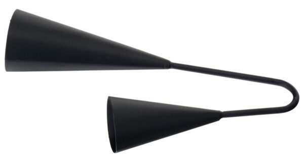 XDrum 231A Agogo Bell Large Schwarz