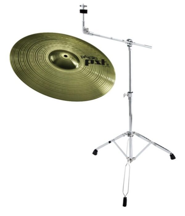 Paiste PST 3 14" Crash + Galgenständer Set