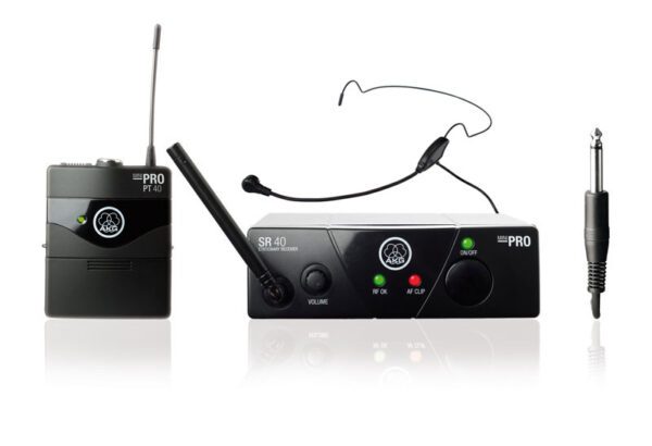 AKG WMS 40 Mini Komplettset ISM1 inkl. Headset-Mikrofon