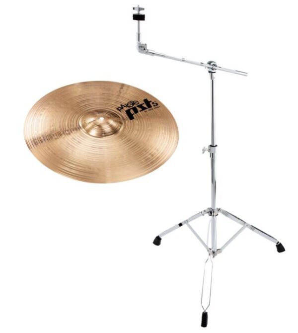 Paiste PST 5 16" Rock Crash Galgenständer Set