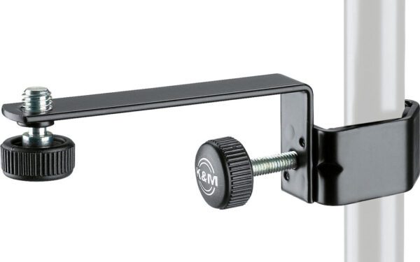 K&M 238 Mikrofon-Halteschiene Schwarz
