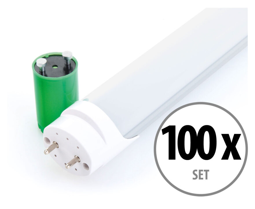 Showlite LED Röhre T8W24K45F-1500 1500mm 100er Set (Tageslichtweiß 4500K)