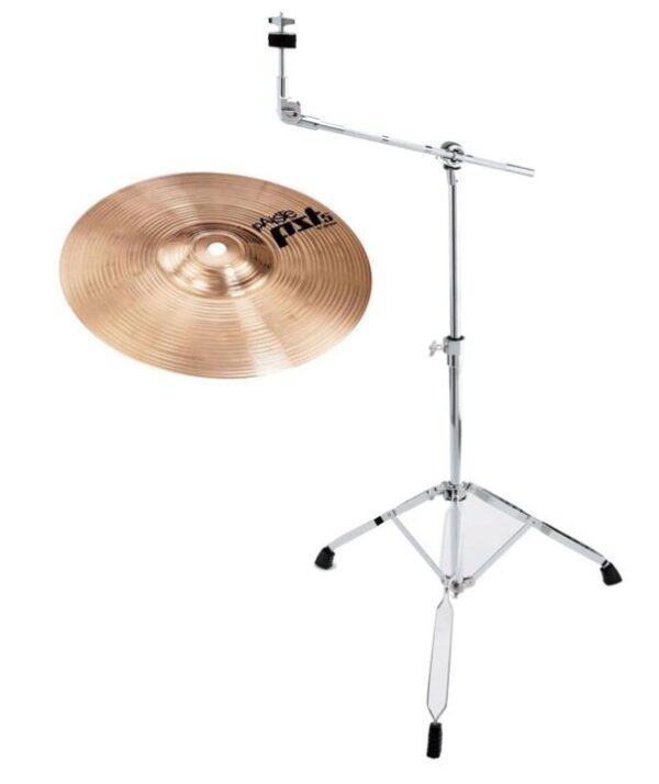 Paiste 10" PST 5 Splash mit Galgenständer Set